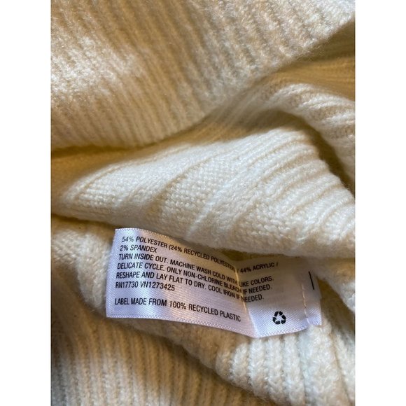 Women's Button-Front Cardigan - A New Day Cream XXL - Picture 4 of 7